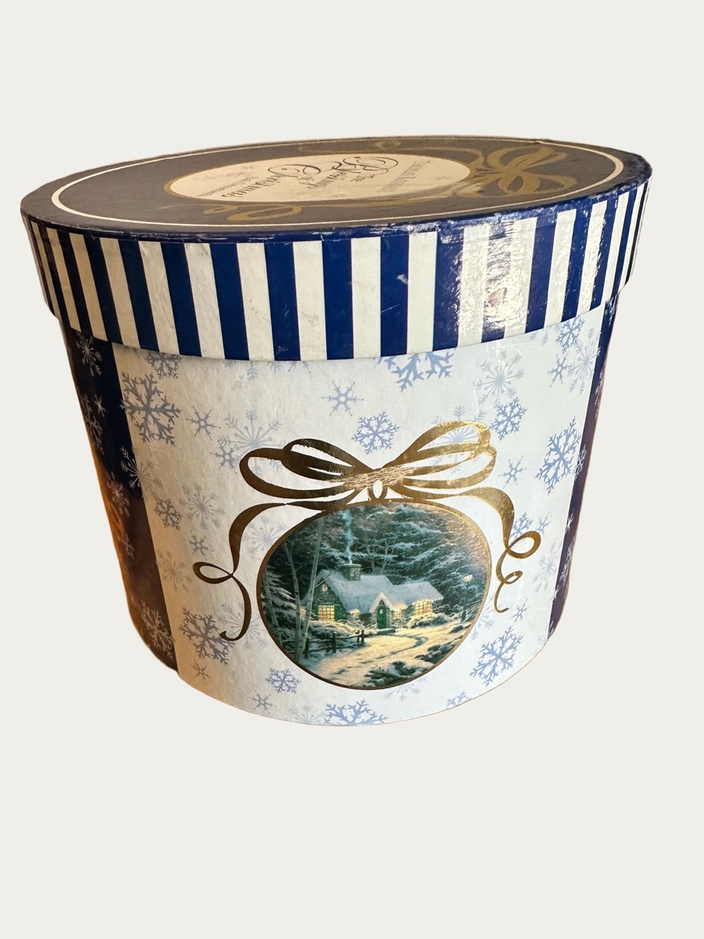 Thomas Kinkade "Memories of Christmas" Ornament Set 8 - Picture 4 of 16